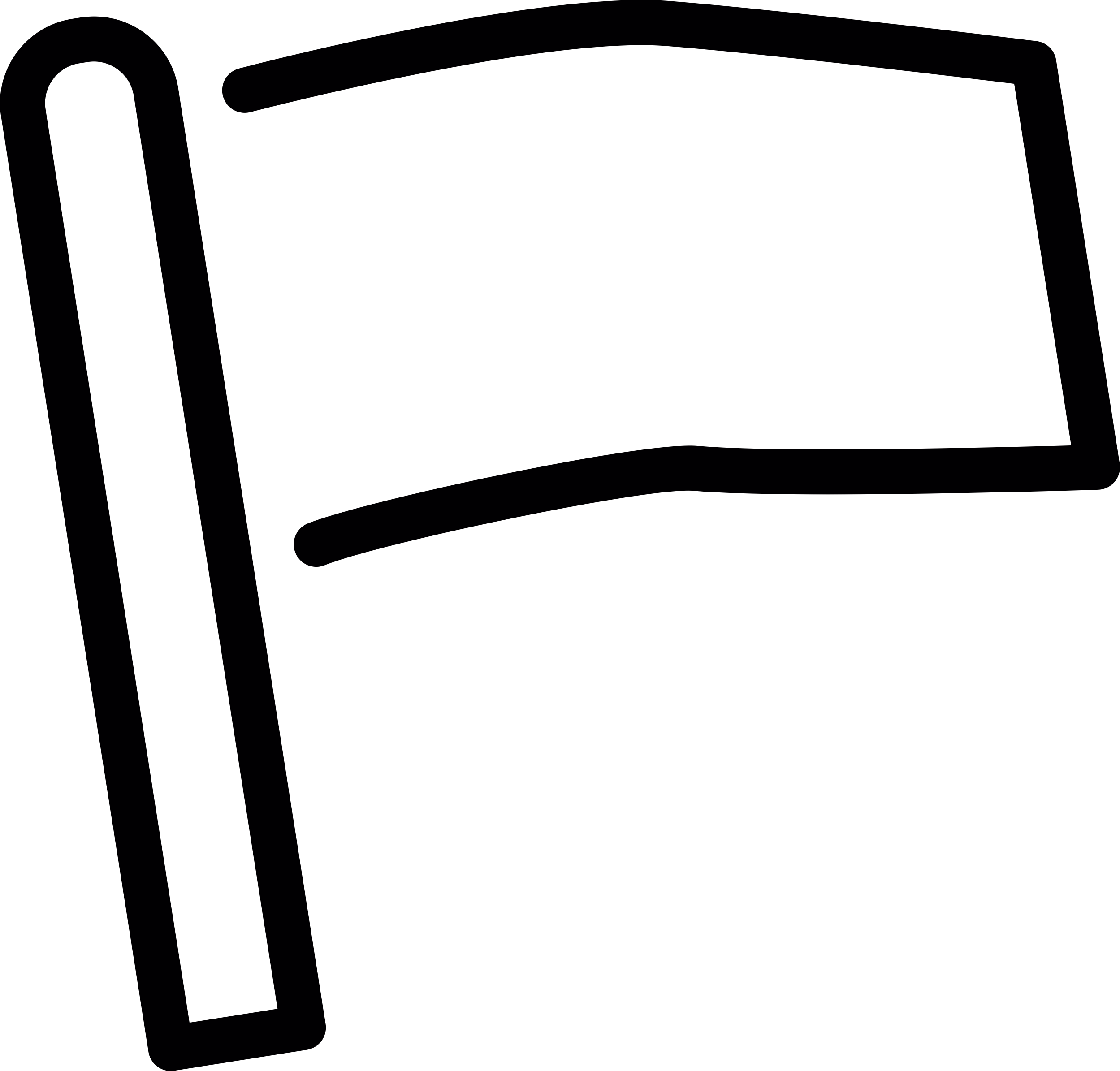 Rectangular Flag With Pole Drawing Editable Svg Line Art Free Vectors